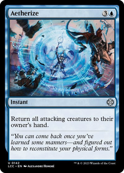Aetherize (Commander: The Lost Caverns of Ixalan) Light Play