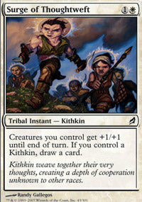 Surge of Thoughtweft (Lorwyn) Light Play