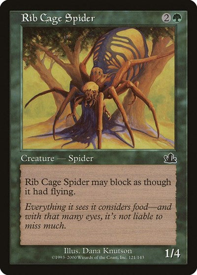 Rib Cage Spider (Prophecy) Light Play