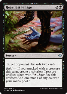 Heartless Pillage (Ixalan) Light Play