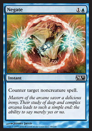Negate (Magic 2011 Core Set) Medium Play