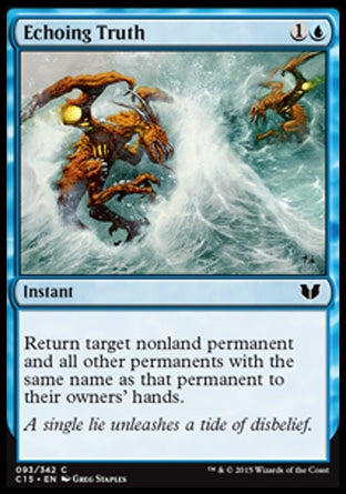 Echoing Truth (Commander 2015) Light Play