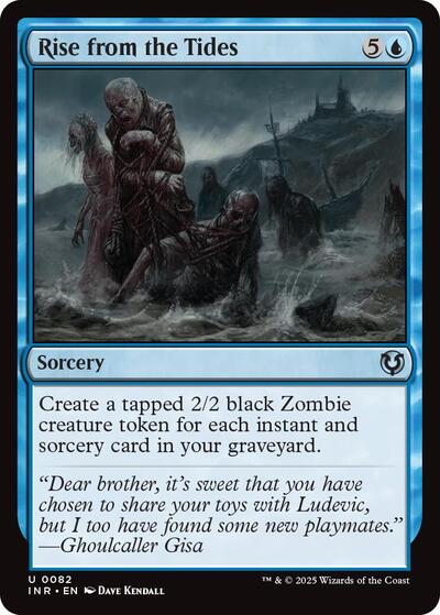 Rise from the Tides (Innistrad Remastered) Light Play