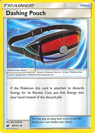 Dashing Pouch (SM - Crimson Invasion) Damaged / Poor