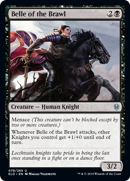 Belle of the Brawl (Throne of Eldraine) Light Play Foil