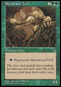 Skyshroud Troll (Tempest) Light Play