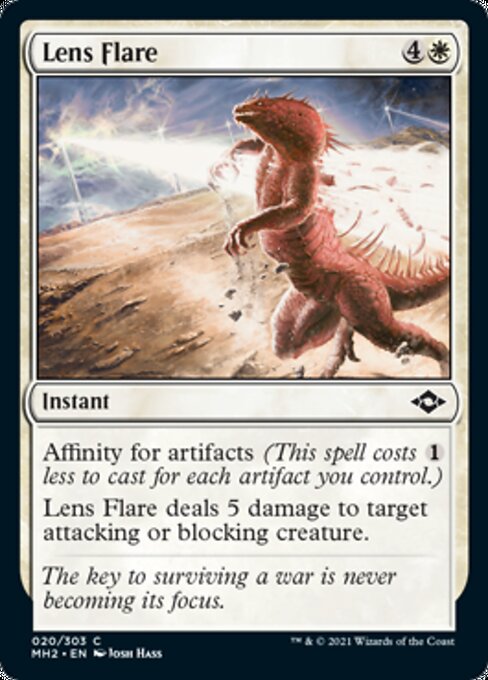 Lens Flare (Modern Horizons 2) Light Play Foil