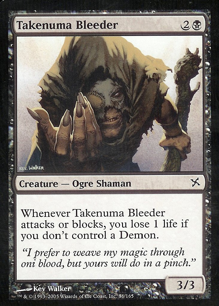 Takenuma Bleeder (Betrayers of Kamigawa) Medium Play