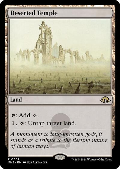 Deserted Temple (Modern Horizons 3) Near Mint Foil