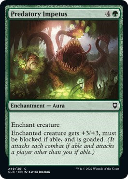 Predatory Impetus (Commander Legends: Battle for Baldur's Gate) Heavy Play Foil