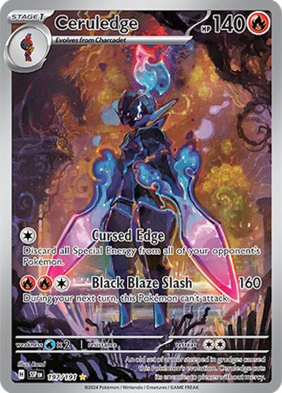 Ceruledge - 197 (SV08: Surging Sparks) Near Mint Holofoil