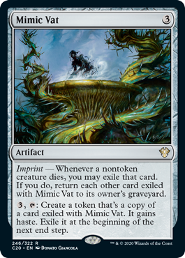 Mimic Vat (Commander 2020 Ikoria) Light Play