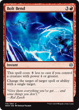 Bolt Bend (War of the Spark) Light Play