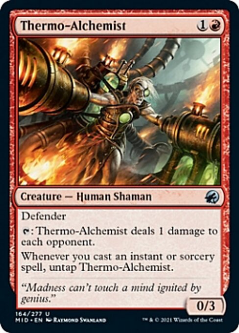 Thermo-Alchemist (Innistrad: Midnight Hunt) Light Play