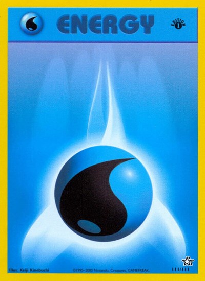 Water Energy (Neo Genesis) Damaged / Poor Unlimited