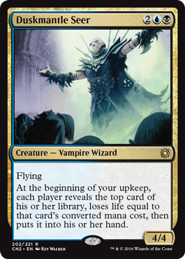 Duskmantle Seer (Conspiracy: Take the Crown) Light Play