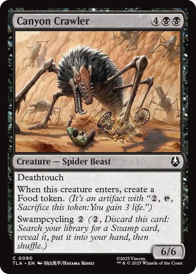Canyon Crawler (Avatar: The Last Airbender) Light Play Foil