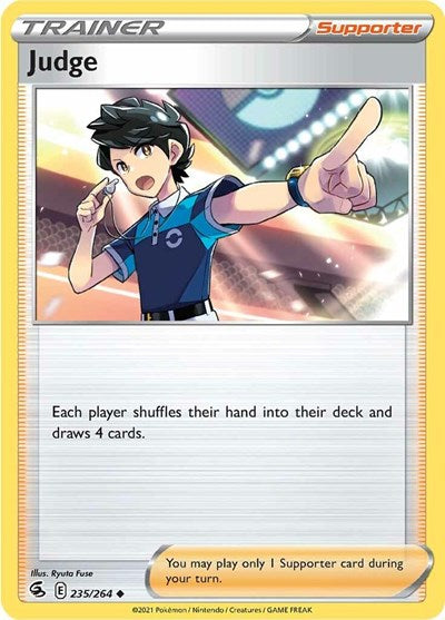 Judge (SWSH08: Fusion Strike) Light Play