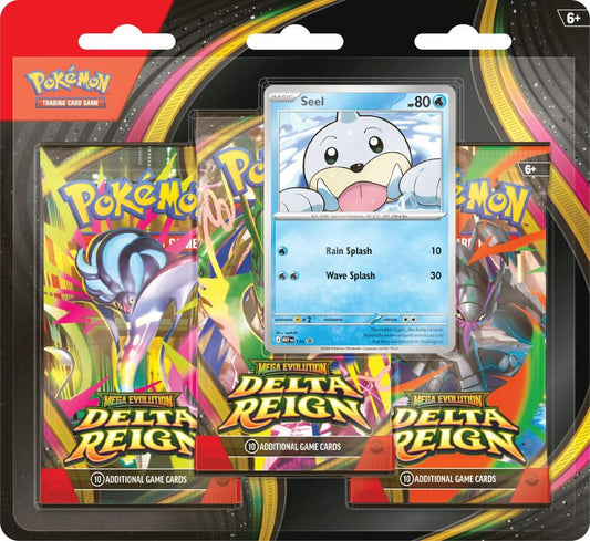 [PREORDER] Pokémon Mega Evolution Delta Reign 3 Pack Blister