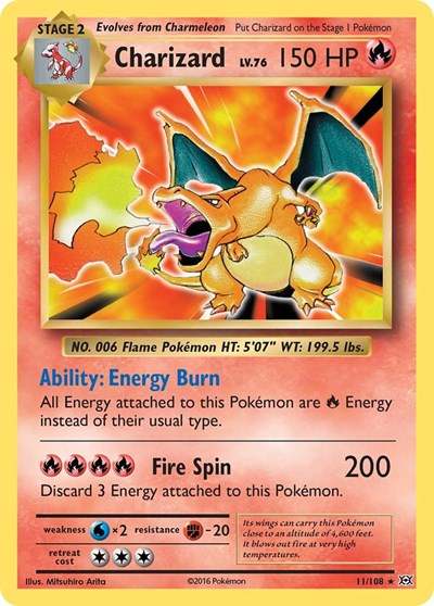 Charizard (XY - Evolutions) Medium Play