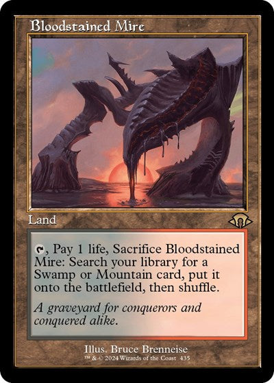 Bloodstained Mire (Retro Frame) (Modern Horizons 3) Near Mint