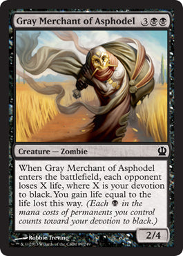 Gray Merchant of Asphodel (Theros) Damaged / Poor