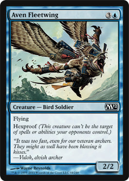 Aven Fleetwing (Magic 2012 Core Set) Light Play