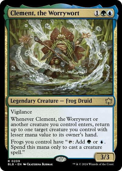 Clement, the Worrywort (Bloomburrow) Light Play