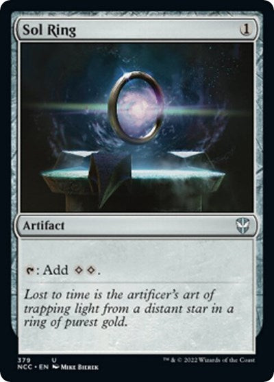 Sol Ring (Commander: Streets of New Capenna) Damaged / Poor