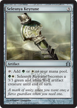 Selesnya Keyrune (Return to Ravnica) Light Play