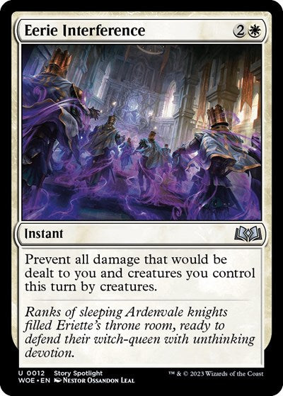 Eerie Interference (Wilds of Eldraine) Light Play