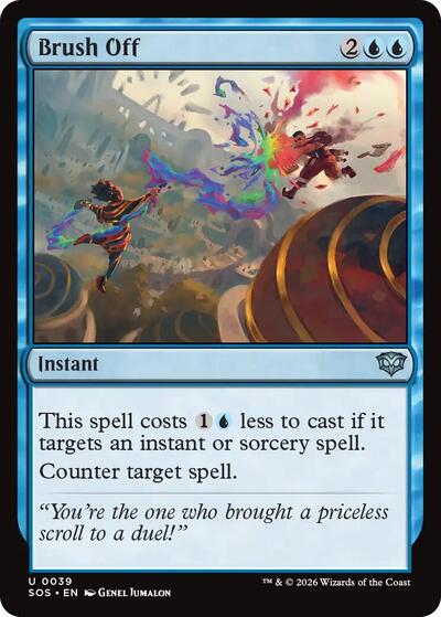 Brush Off (Secrets of Strixhaven) Light Play Foil