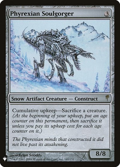 Phyrexian Soulgorger (Mystery Booster) Light Play