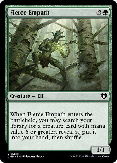 Fierce Empath (Commander Masters) Light Play