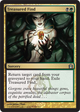 Treasured Find (Return to Ravnica) Light Play