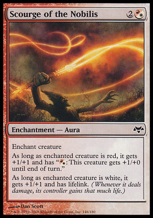 Scourge of the Nobilis (Eventide) Medium Play Foil
