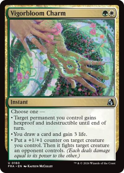 Vigorbloom Charm (Reality Fracture) Light Play
