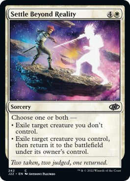 Settle Beyond Reality (Jumpstart 2022) Light Play