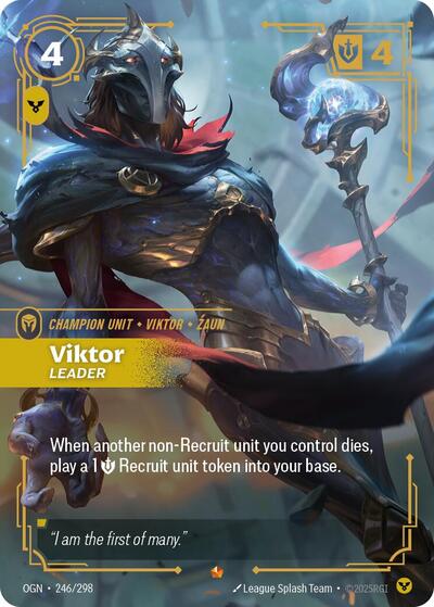 Viktor Leader (Origins) Light Play Foil