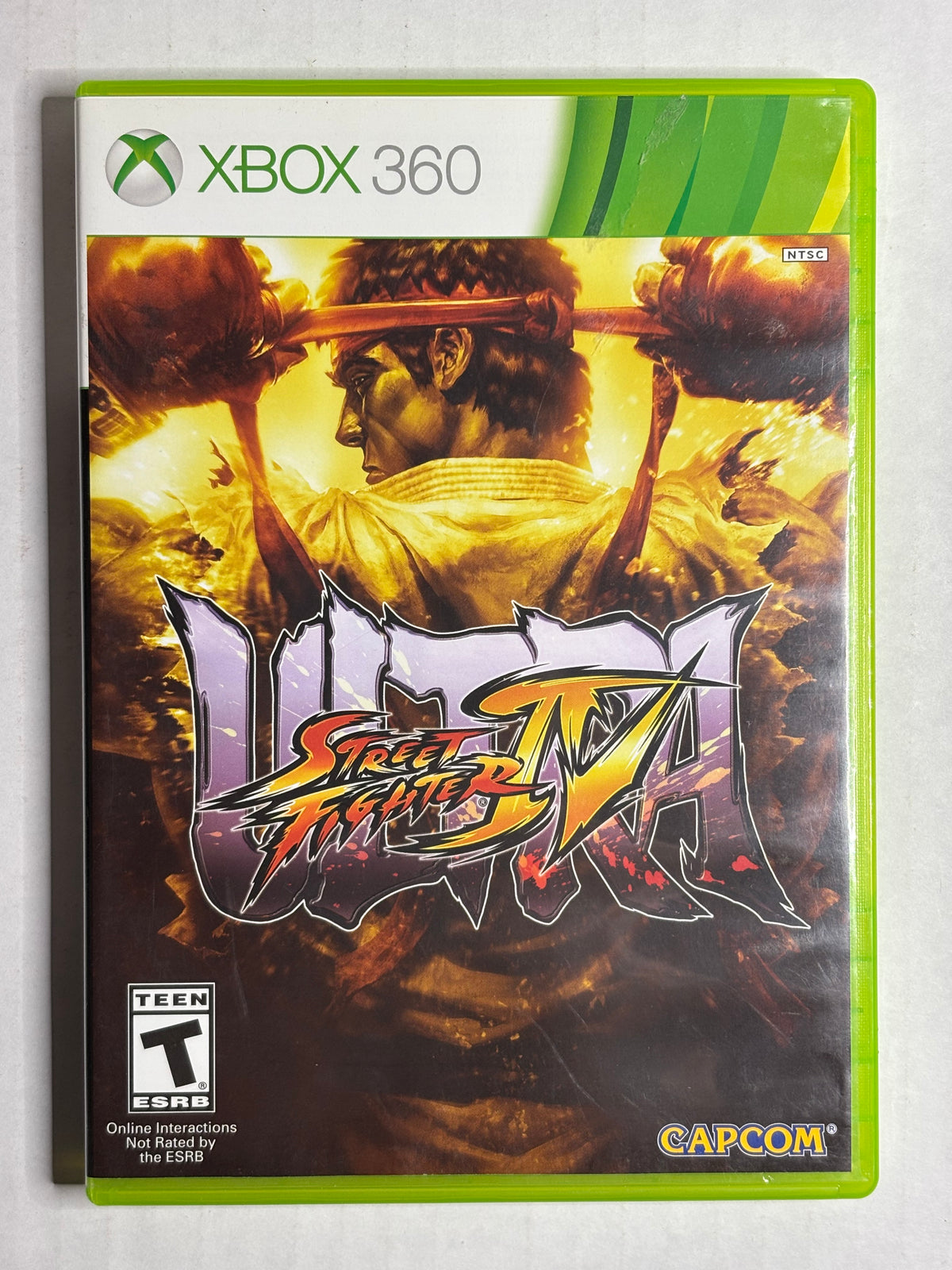 Ultra Street fighter IV: For The (Xbox 360) (No Manual) (Tested And Working)