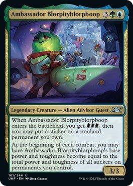 Ambassador Blorpityblorpboop (Unfinity) Damaged / Poor