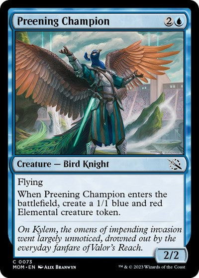 Preening Champion (March of the Machine) Light Play
