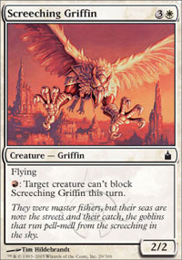 Screeching Griffin (Ravnica) Light Play