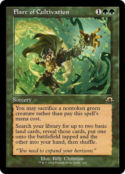 Flare of Cultivation (Retro Frame) (Modern Horizons 3) Near Mint