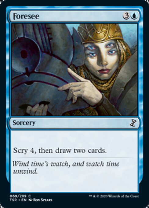 Foresee (Time Spiral Remastered) Light Play Foil
