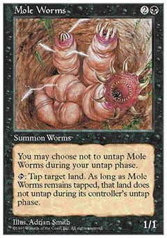 Mole Worms (5th Edition) Light Play