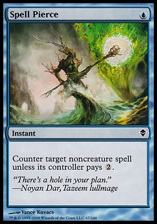 Spell Pierce (Zendikar) Light Play