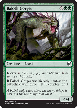 Baloth Gorger (Dominaria) Light Play