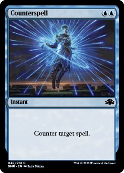 Counterspell (Dominaria Remastered) Light Play