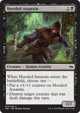 Hooded Assassin (Fate Reforged) Medium Play
